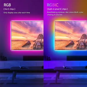 CL照明EコマースサプライヤーカスタムLed AmbilightTvバックライトストリップ65インチキット (Hdmi2.0同期ボックス付き) - Product Image 2