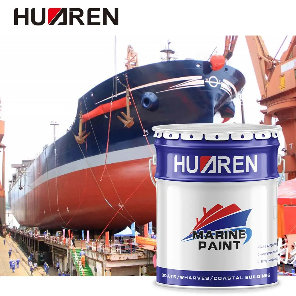 Huaren tuyệt vời thuyền tự đánh bóng antifouling Marine thuyền sơn