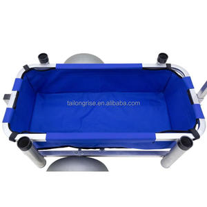 Pont pliant en aluminium, Surf, pêche, roue de ballon, chariot de plage avec roues de ballon pour le sable - Product Image 3