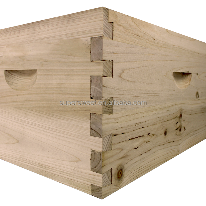 10 Frames Beekeeping Wooden Langstroth Beehive Bee hive Two Layer Hive Deep Bee Box