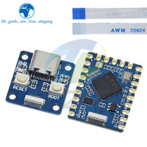 Sıfır ahududu Pi için TZT RP2040-Tiny geliştirme devre kartı modülü rpraspberry PICO USB tip C arayüzü 264KB SRAM 2MB flaş Arduino için