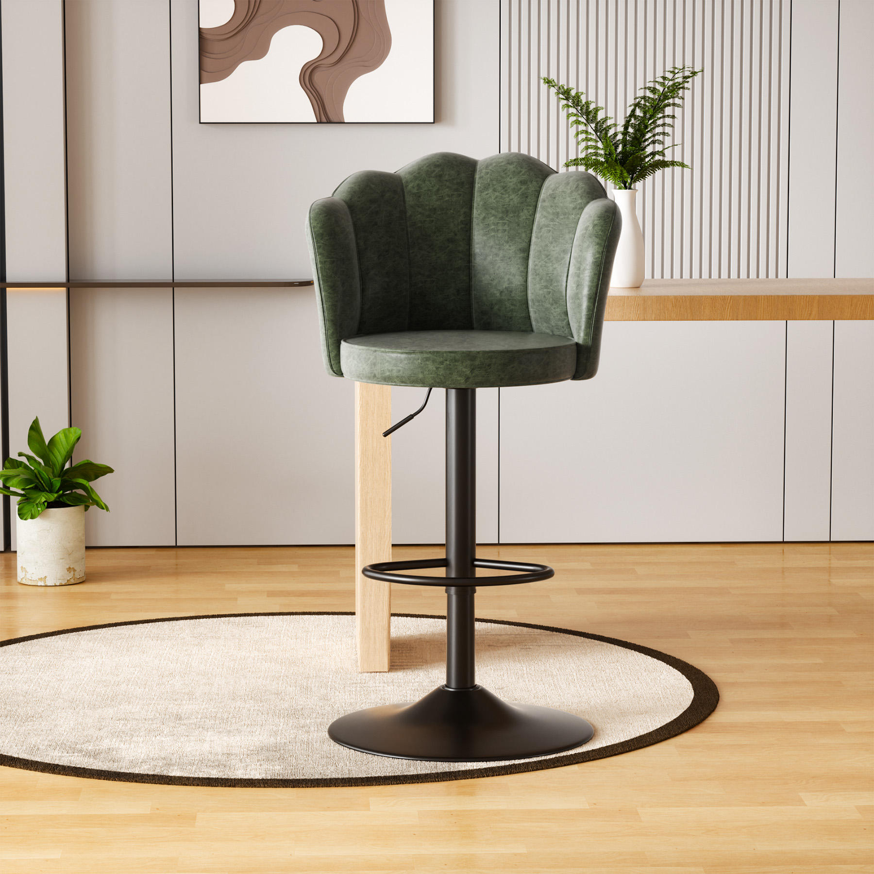 สีเขียว