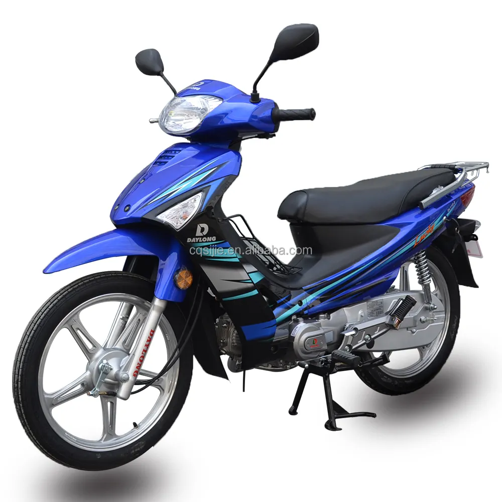 Top quality comfortable seat Lucky motorcycle lifan 110cc engine motor bike double automatic clutch popular in Africa