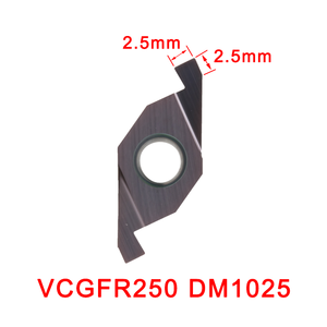 Herramientas de torno de alta precisión, ranuras de sellado, insertos de ranurado de carburo con ranura de cara final, Herramientas CNC personalizadas - Product Image 5