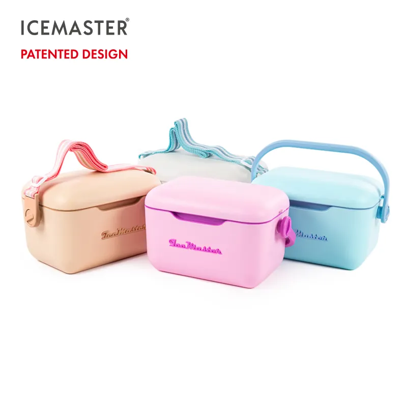 Современный дизайн IceMaster, 6 банок, 12QT 21QT, коробка-кулер, мобильные банки, жесткий кулер с ремешком