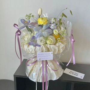 热卖服装辅料3/8 100% 涤纶丝带单面丝带1厘米100码纯色丝带礼品 - Product Image 5
