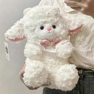 Birthday Gift <strong>Plush</strong> Soft Big Sheep Sleeper Comfortable Pillow <strong>Plush</strong> Toy <strong>White</strong> Princess Sheep Doll - Product Image 4
