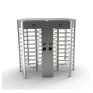 Automatisches Doppeltür-Drehkreuz in voller Höhe für den Stadion gebrauch Barcode-und QR-Code-Zugangs kontrolle mit Wifi-Konnektivität - Product Image 2