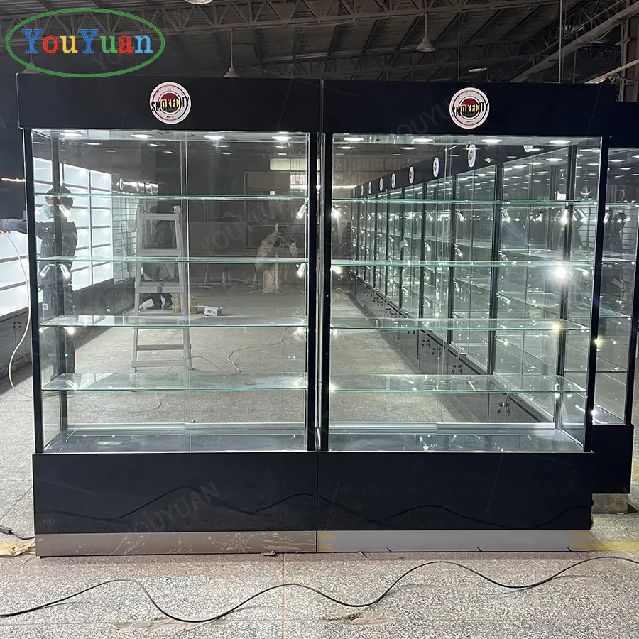 Migliore fornitore negozio di fumo dispensario forniture Display vetrina armadietto con cassetti dispensario tabacco
