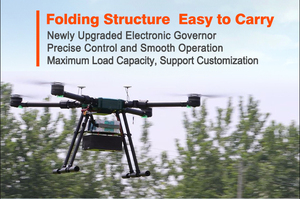 Chuyên nghiệp <span class=keywords><strong>Quadcopter</strong></span> Tải trọng nước bằng chứng hậu cần bay không người lái Giao hàng bay không người lái - Product Image 5