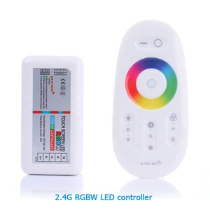 Touch Screen LED RGB RGBW Controller 2,4G Wireless DC12-24V Touch RF Control Für RGB /RGBW LED Streifen 18A fernbedienung