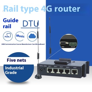 産業用IoTレールマウント無線ゲートウェイDTU485 4G WIFIルーターFTTH通信 & ネットワーク製品 - Product Image 4