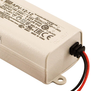Meanwell APV-25-24 0〜3.5A 5V 12V 15V 24V 36V IP42レベル定電圧モードプラスチックケースLEDドライバー付き - Product Image 3