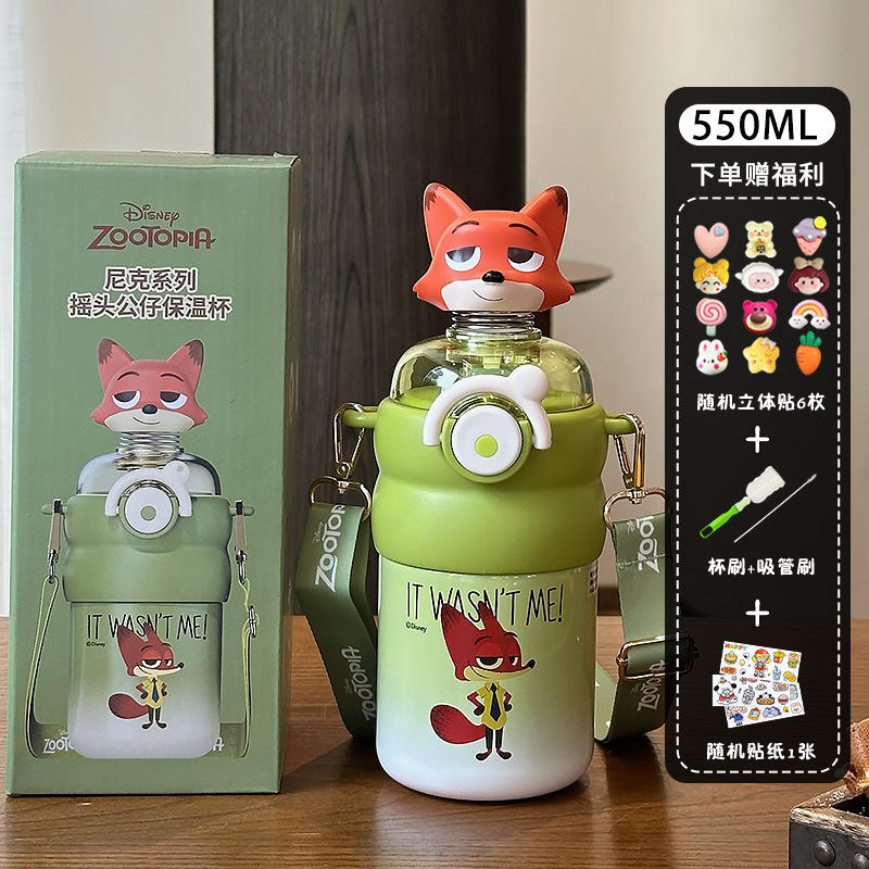 นิค กรีน สติกเกอร์ 3D เครื่องมือทำความสะอาด สติกเกอร์ลายการ์ตูน