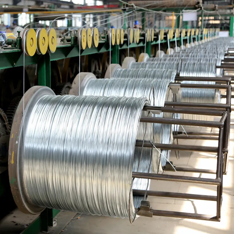 Enrouleur de fil métallique pour le prix du bâtiment Acier galvanisé à haute teneur en carbone à haute résistance Construction en acier de calibre 14 en 7 jours Bois Chine
