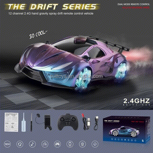 2.4G <strong>Drift</strong> Mist Spray Vehicle Gesture <strong>Watch</strong> 12CH Dual Radio Control 4WD RC Stunt Car 360 Degree Roll - Product Image 6