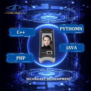 HFSecurity X05 Biometric Fingerprint NFC AI acesso controle facial reconhecimento para prédio de escritórios com atendimento Software API