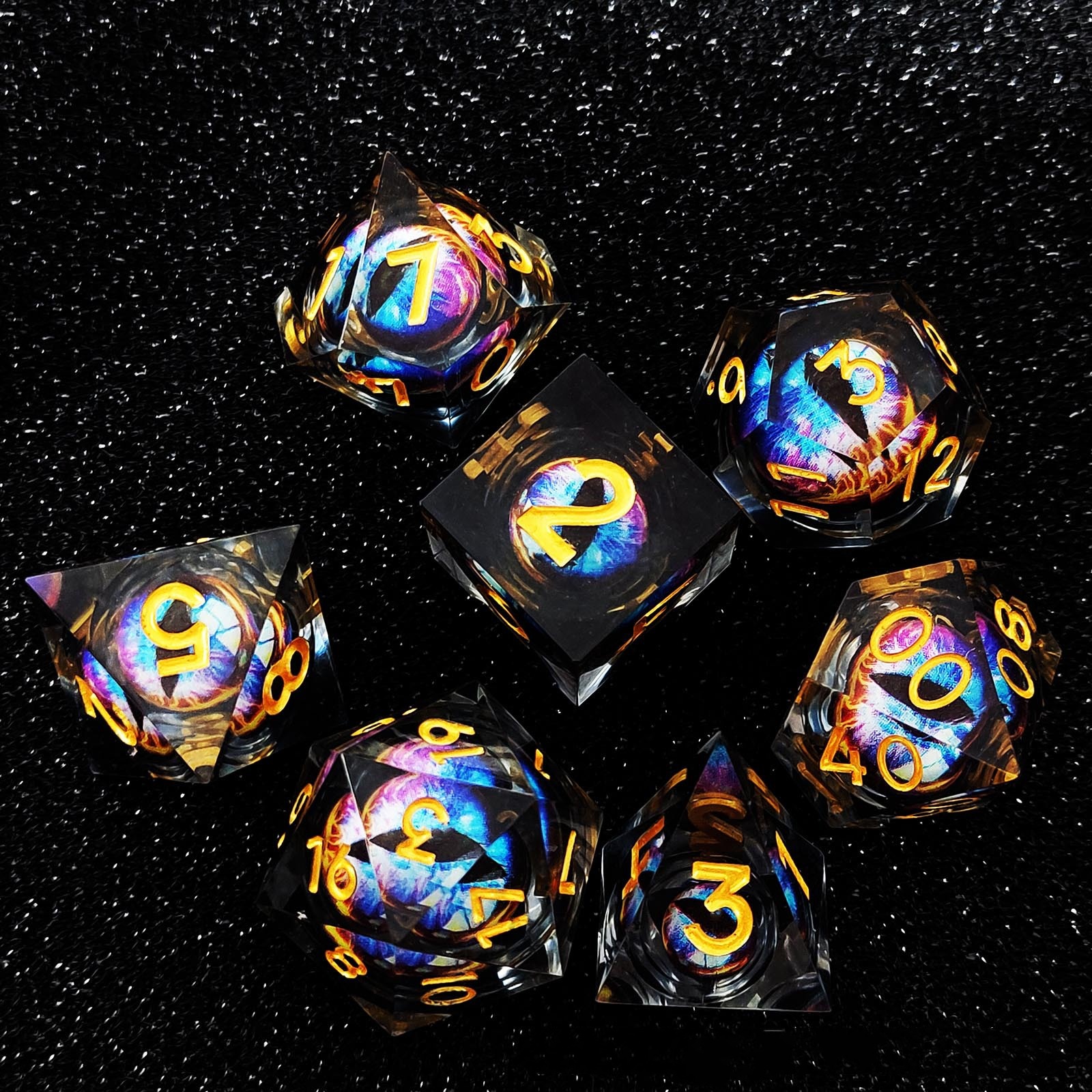 Pourpre et bleu