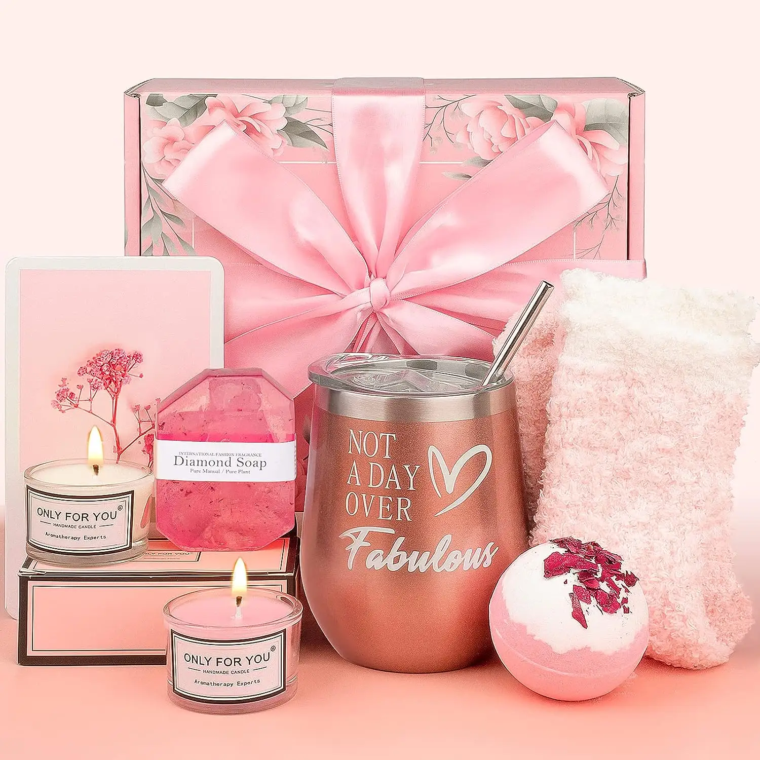 Prix pas cher en gros Cadeaux d'anniversaire pour les femmes petite amie maman demoiselle d'honneur relaxant Spa coffret cadeau de noël ensemble cadeau pour elle