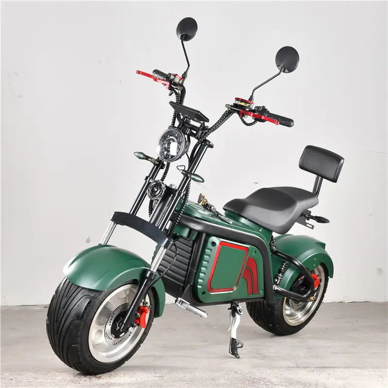 2023 EEC HEZZO 12" 60v 3000w Escooter 40Ah Motorbike City co co Halley Electric Scooter 80KMH Powerful Electric Motorcycle