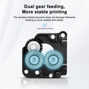 Yükseltildi K1 ekstruder tüm Metal hiçbir Motor ekstrüzyon çift dişli sürücü ekstruder kiti için Creality K1/K1 Max - Product Image 3