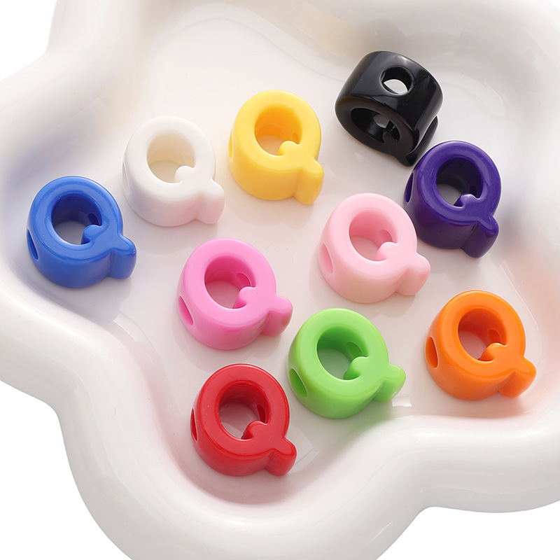 Q colori misti casuali: 10 pezzi per confezione