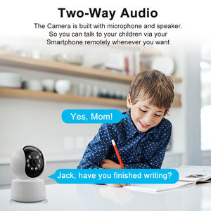 Tuya Smart Indoor Pan/tilt Smart Security Wifi 2.4ghz <strong>Camera</strong> With Night Vision,Motion Detection and Type <strong>C</strong> Charging Port - Product Image 4