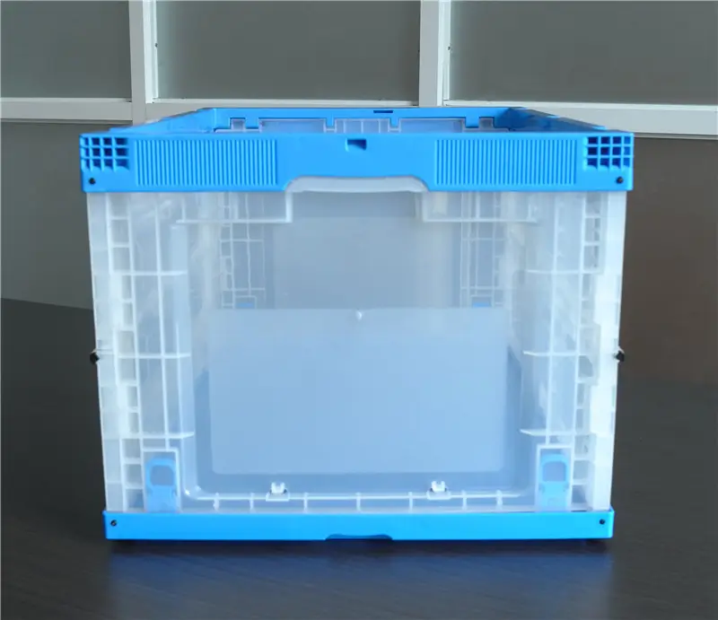 faltbare aufbewahrungsboxen aus kunststoff mit deckel können gestapelte aufbewahrungsboxen medizinischer Versorgungsmaterial kunststoff bewegliche faltbare Kiste