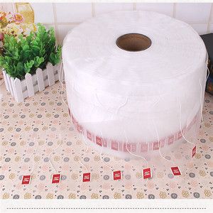 Bolsa de té desechable de fibra de maíz y nailon, biodegradable de grado alimenticio con cuerda y etiqueta, producto de embalaje e impresión - Product Image 6