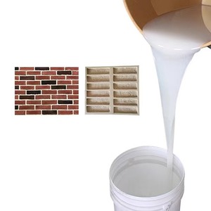 30肖氏A铂基硅橡胶人造石砖瓦成型液体铸造silikon橡胶 - Product Image 2