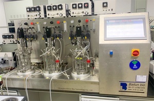 Fermentor Bioreactor Magnetic Stirring Container Fermentation Tanks <strong>for</strong> Lab 5L - Product Image 3