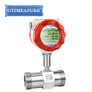 Wholesale <strong>Digital</strong> Turbine <strong>Flowmeter</strong> for Liquid Oil LCD Display <strong>Pulse</strong> <strong>Output</strong> Customized OEM for Gasoline Diesel Beer Milk Alcohol - Product Image 2