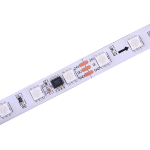 インテリジェントアドレス指定可能WS2812BスマートLEDストリップライトSMD505060 leds/m RGBICLEDストリップライト - Product Image 2