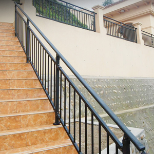 Moderne Balustrade und Handlauf im Freien mit einfach zu installieren dem Metall geländer Treppen geländer für die Villa - Product Image 2