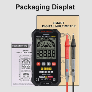 HABOTEST HT125B ราคาต่ำโทรศัพท์มือถือสมาร์ทดิจิตอลมัลติมิเตอร์จริง RMS - Product Image 6