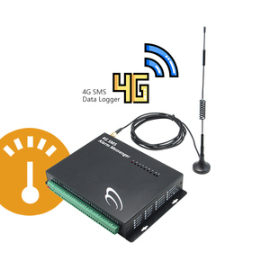 Alarma sms 4g lte de 420ma, 8 canales analógicos y 4 salidas de relé, registrador de datos, sensores de temperatura iot - Product Image 1