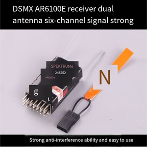 SPEKTRUM AR6100e/DSM2 ricevitore/JR 2.4G ricevitore UAV FPV Mini 6 canali UAV accessorio UAV - Product Image 3