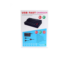 Fast Delivery Multi 12 Port 12A 60W Charger <strong>USB</strong> <strong>Power</strong> Quick Charge Station AC <strong>Adapter</strong> <strong>Multiple</strong> <strong>USB</strong> Charger - Product Image 6