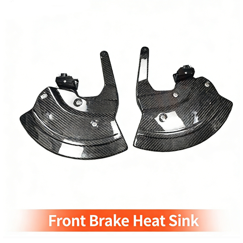Front brake radiator