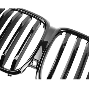 Thích hợp cho 2023 + BMW G05 X5 LCI lưới tản nhiệt đơn màu đen sáng - Product Image 6