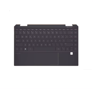 Nouveau étui pour ordinateur portable pour SPECTRE X360 13-AW LCD couverture arrière lunette repose-poignets avec boîtier inférieur de clavier - Product Image 4