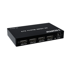 4K 60hz HDMI Matrix 2x4 with audio HDMI Matrix 2 in <strong>4</strong> out optical - Product Image 5