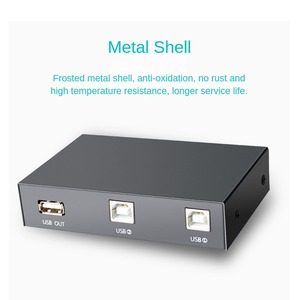 USB2.0プリンター共有2コンピューターホストプリンター2 in 1 out手動スイッチに接続します - Product Image 4