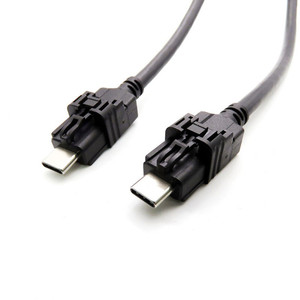 Zeanda สายเคเบิลอะแดปเตอร์รถยนต์3.1 Type C ความเร็วสูงยาว1เมตรสายเคเบิลข้อมูล C-C USB สำหรับเชื่อมต่ออุปกรณ์รถยนต์ - Product Image 2