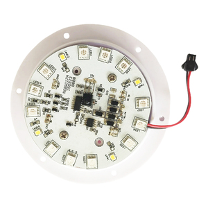 DC5V SMD LED RGB схема печатная плата с 24 клавишами ИК пульт дистанционного управления батарейным питанием огни для DIY 3D ночник Лунная лампа - Product Image 6