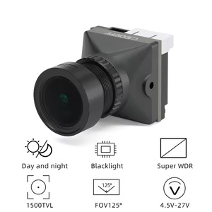 CADDX Ratel Pro 1500TVL 9.5g超轻FOVD NTSC/PAL CMOS <span class=keywords><strong>FPV</strong></span>星光夜视摄像机，适用于<span class=keywords><strong>FPV</strong></span>遥控无人机
