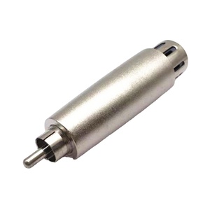 3针母XLR至RCA Out至XLR in适配器连接器金属音频插孔RCA公至XLR母3针插孔RCA插头辅助适配器 - Product Image 2