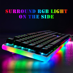Mini tablero gráfico D103 para gaming, tarjeta de ordenador, Teclado mecánico para juegos de carreras, teclado rgb para ps4 - Product Image 4
