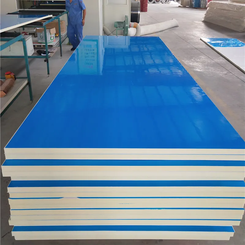 Tấm Cách Nhiệt Polyurethane Nhà Máy Bán Buôn Giá Tốt Pu Sandwich Panel Cho Trần Và Tường