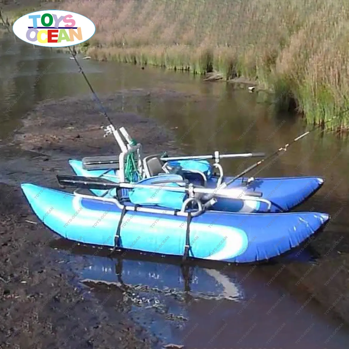 गर्म बिक्री inflatable पीपे का पुल नाव के लिए उच्च गुणवत्ता वाले पीवीसी नाव मछली पकड़ने